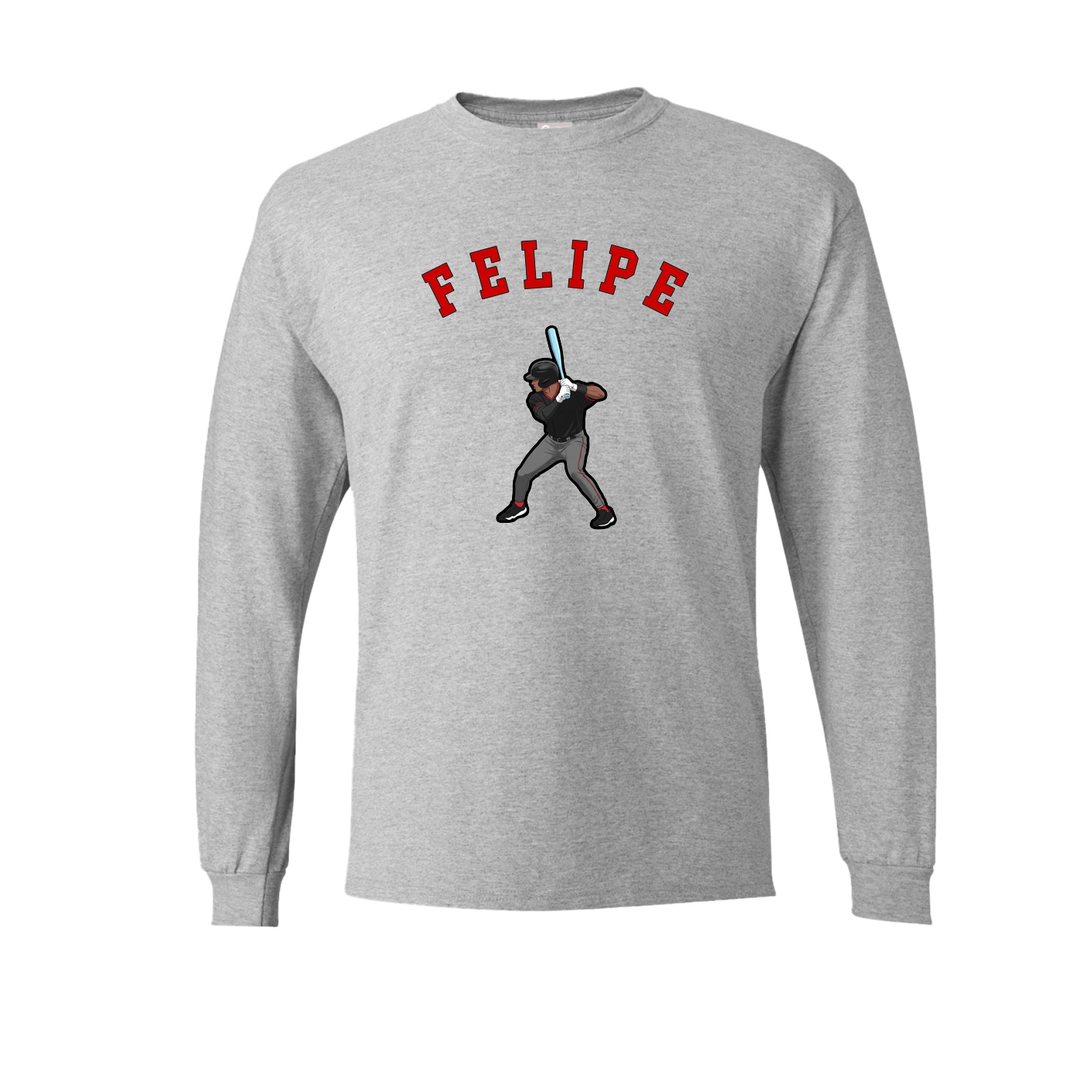 Long Sleeve Tee — Shirsey Arch in Grey
