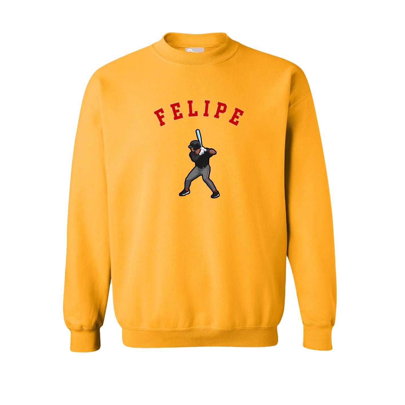 Fleece Crew — Shirsey Arch in Gold