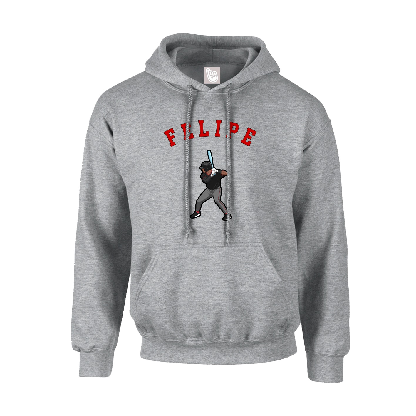 Youth Hoodie — Shirsey Arch in Grey