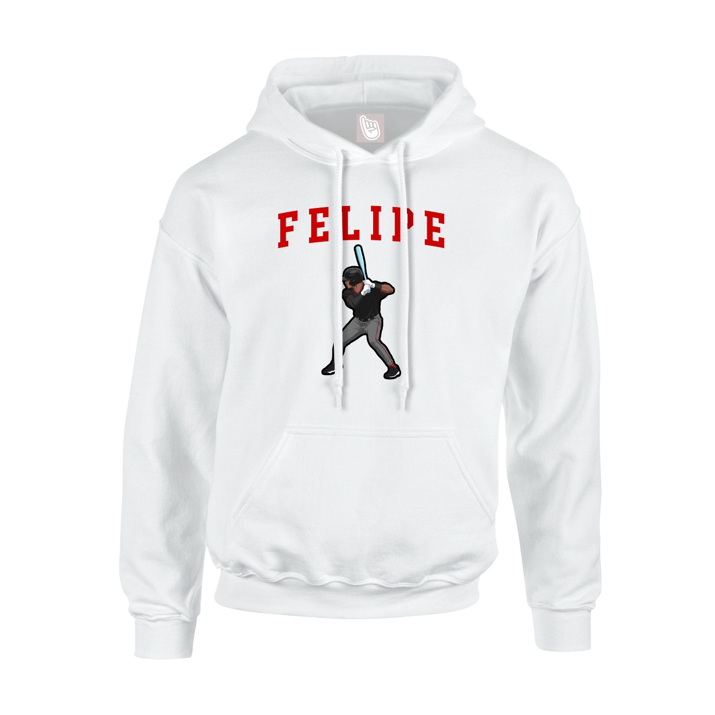 Youth Hoodie — Shirsey in White