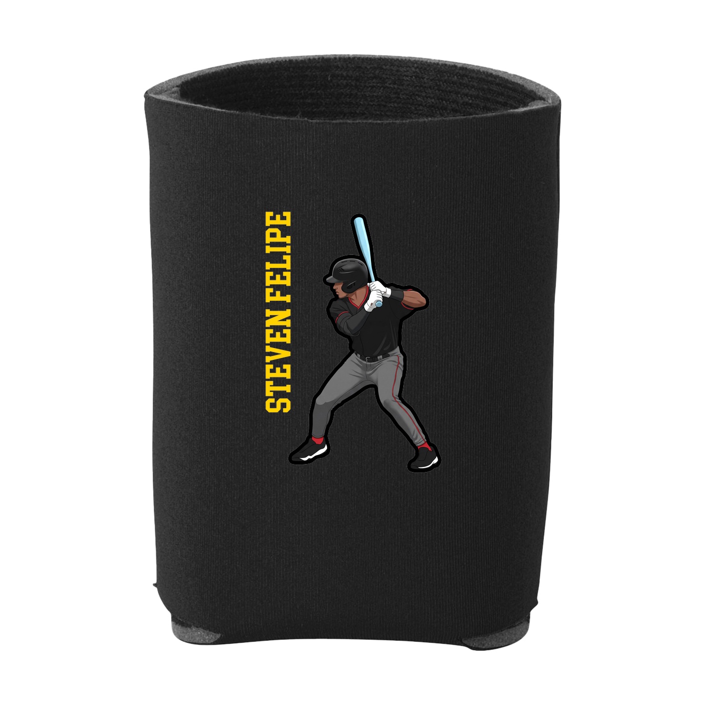 Can Holder — Name Vertical in Black