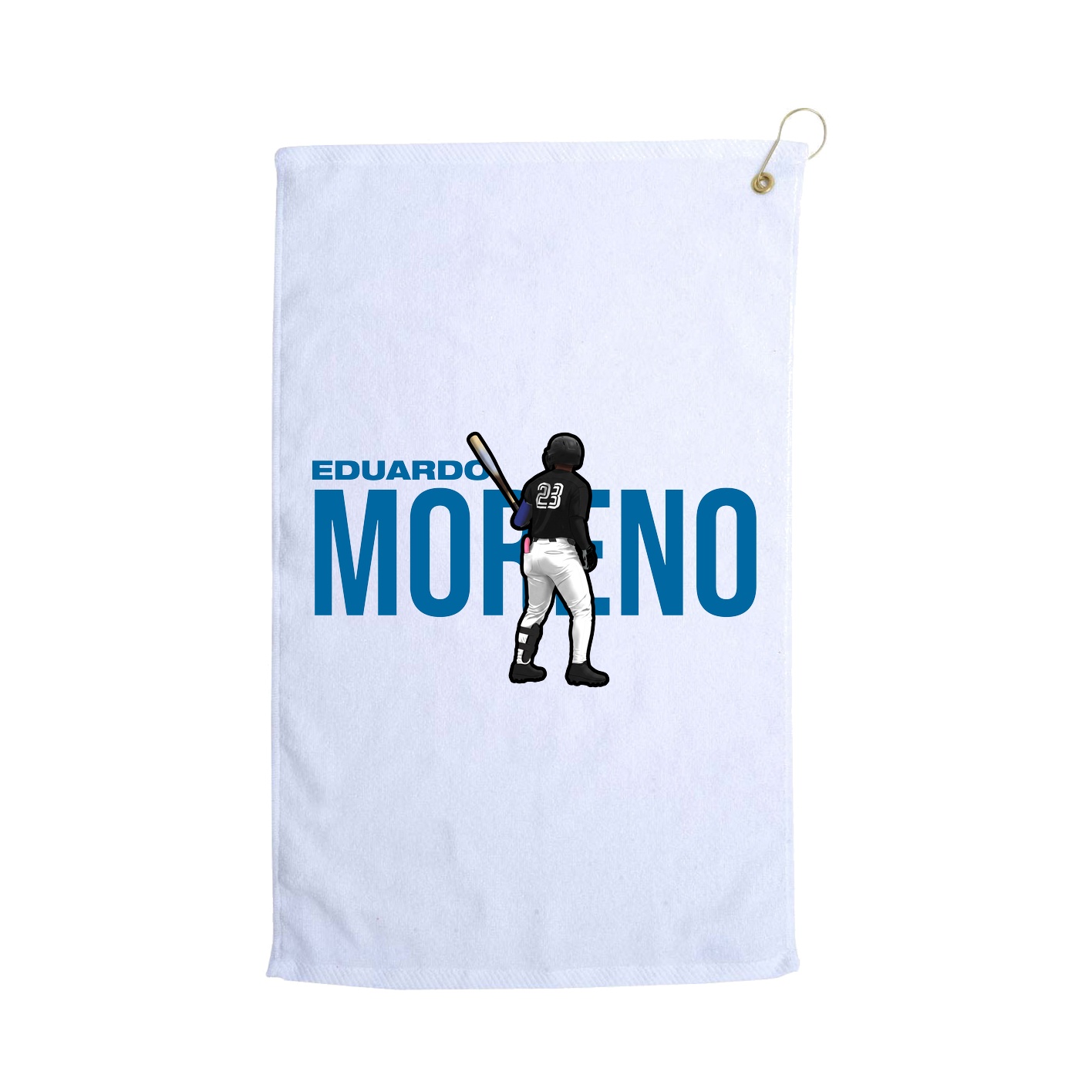Golf Towel — Player Name in White