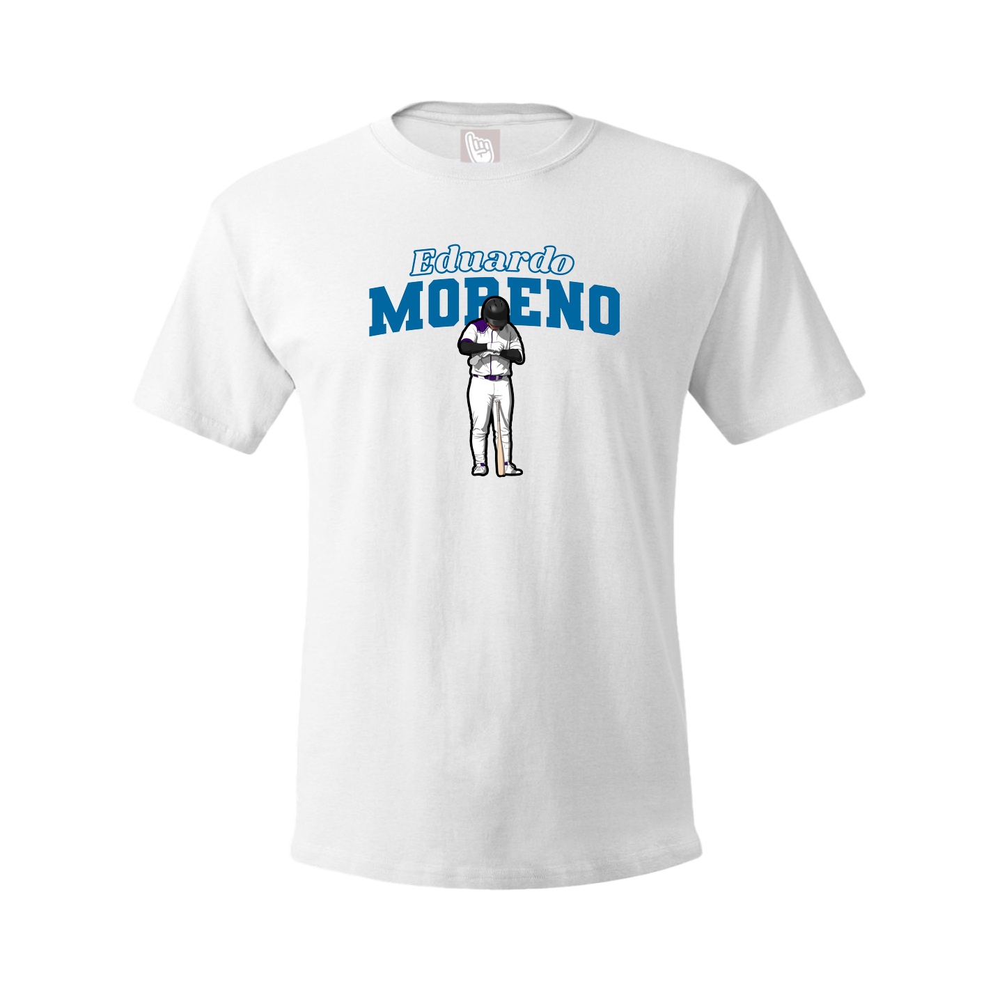 Tee — Name Arch in White
