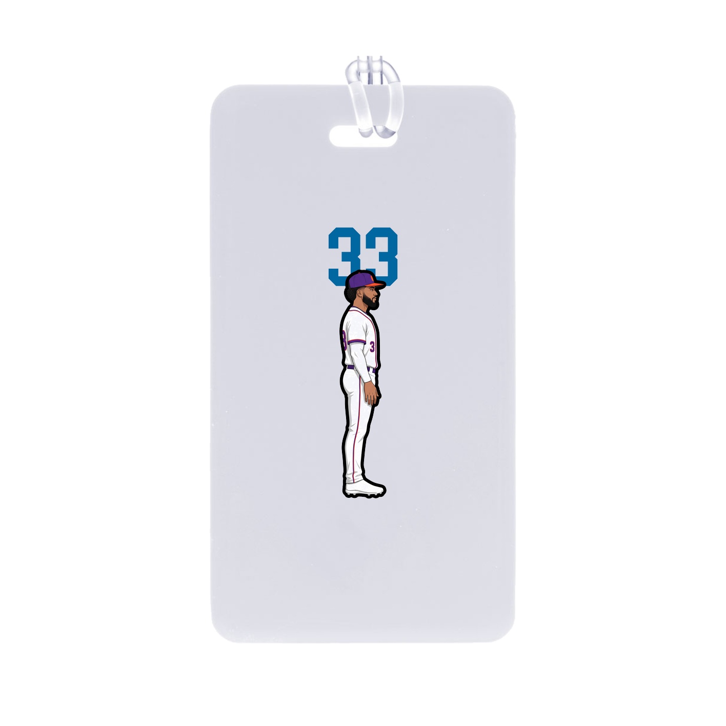 Bag Tag — Number Top in Classic