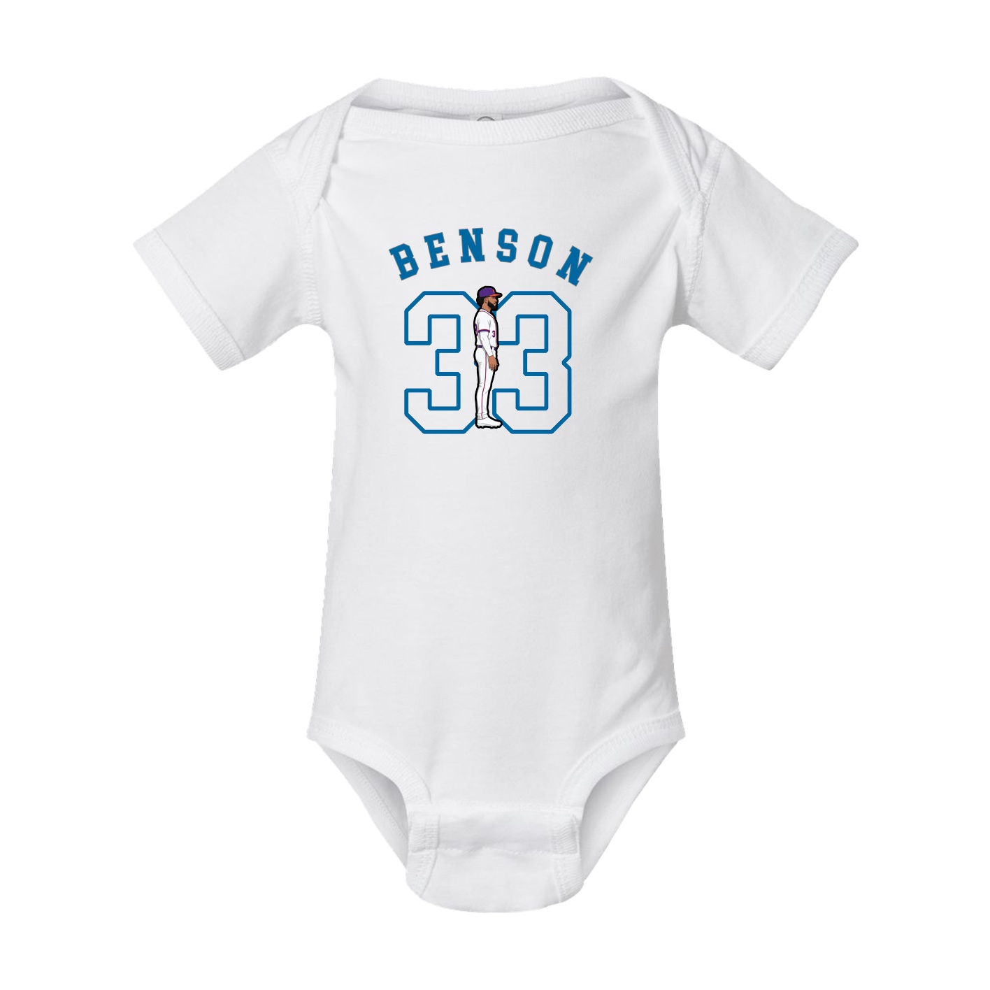 Baby Onesie — Shirsey Arch in White