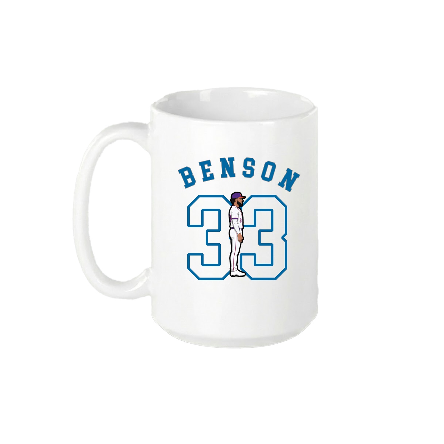 15oz Coffee Mug — Shirsey Arch in White