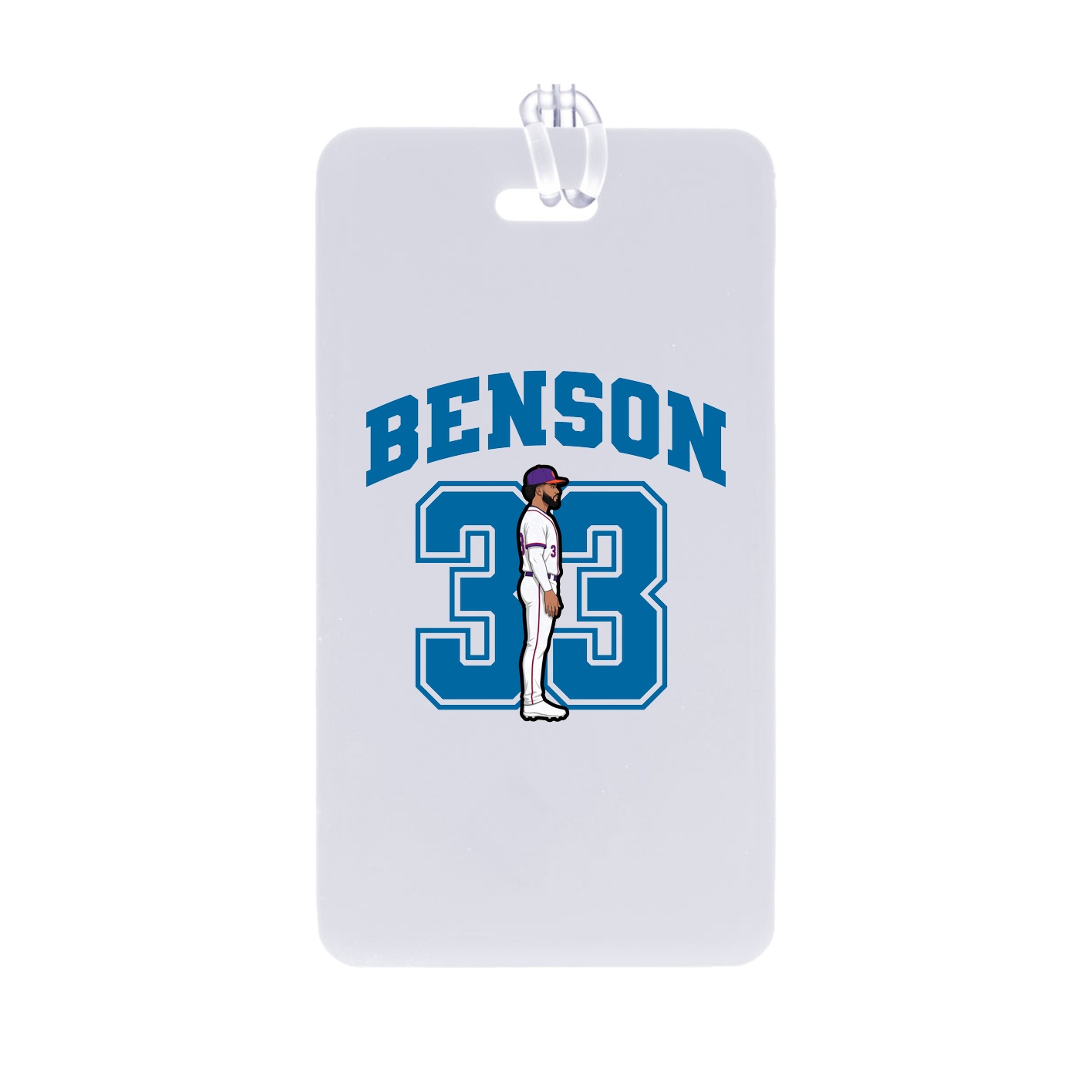 Bag Tag — Number in Classic