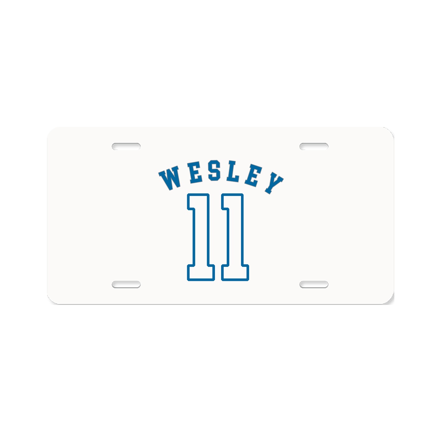 License Plate — Shirsey Arch in Classic