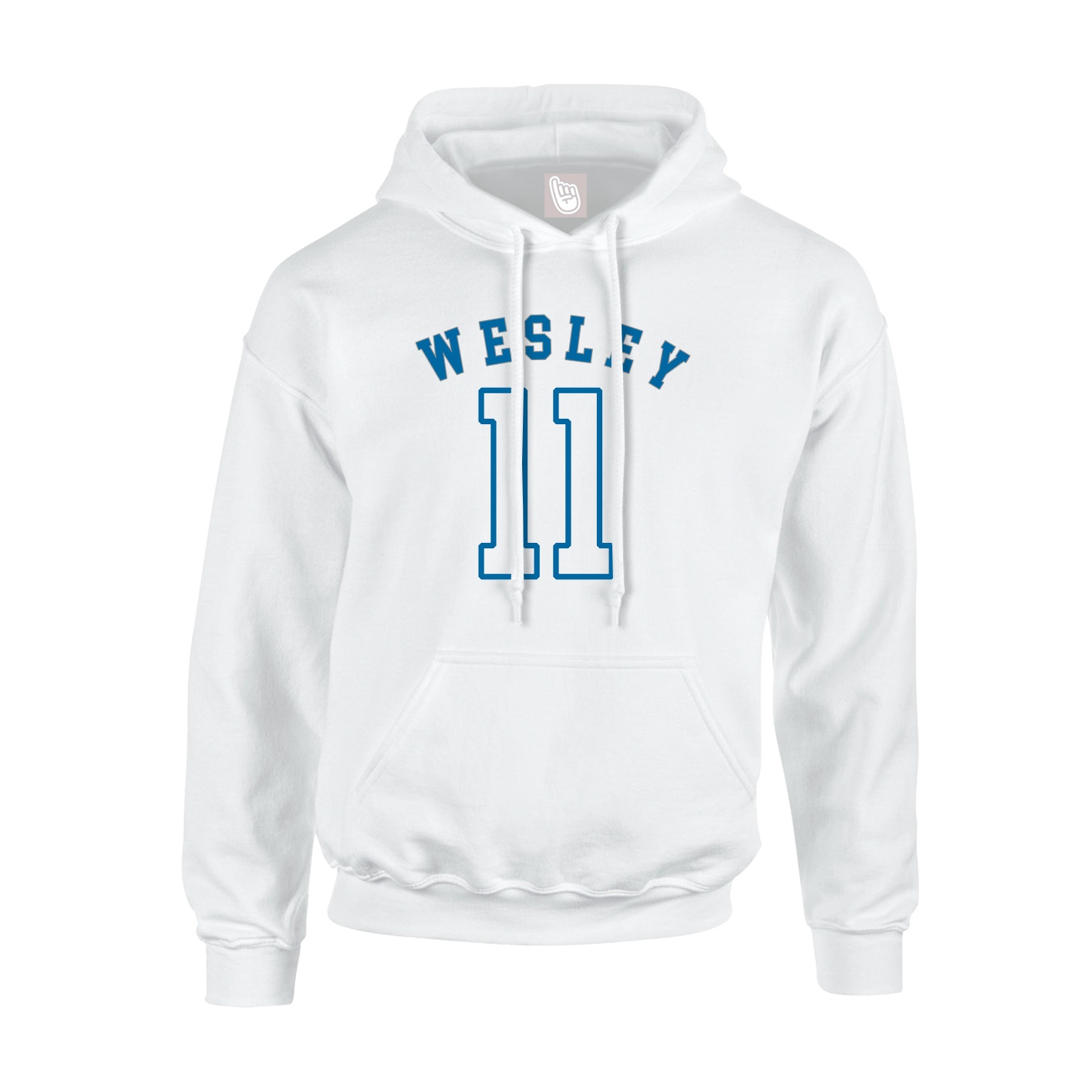 Hoodie — Shirsey Arch in White