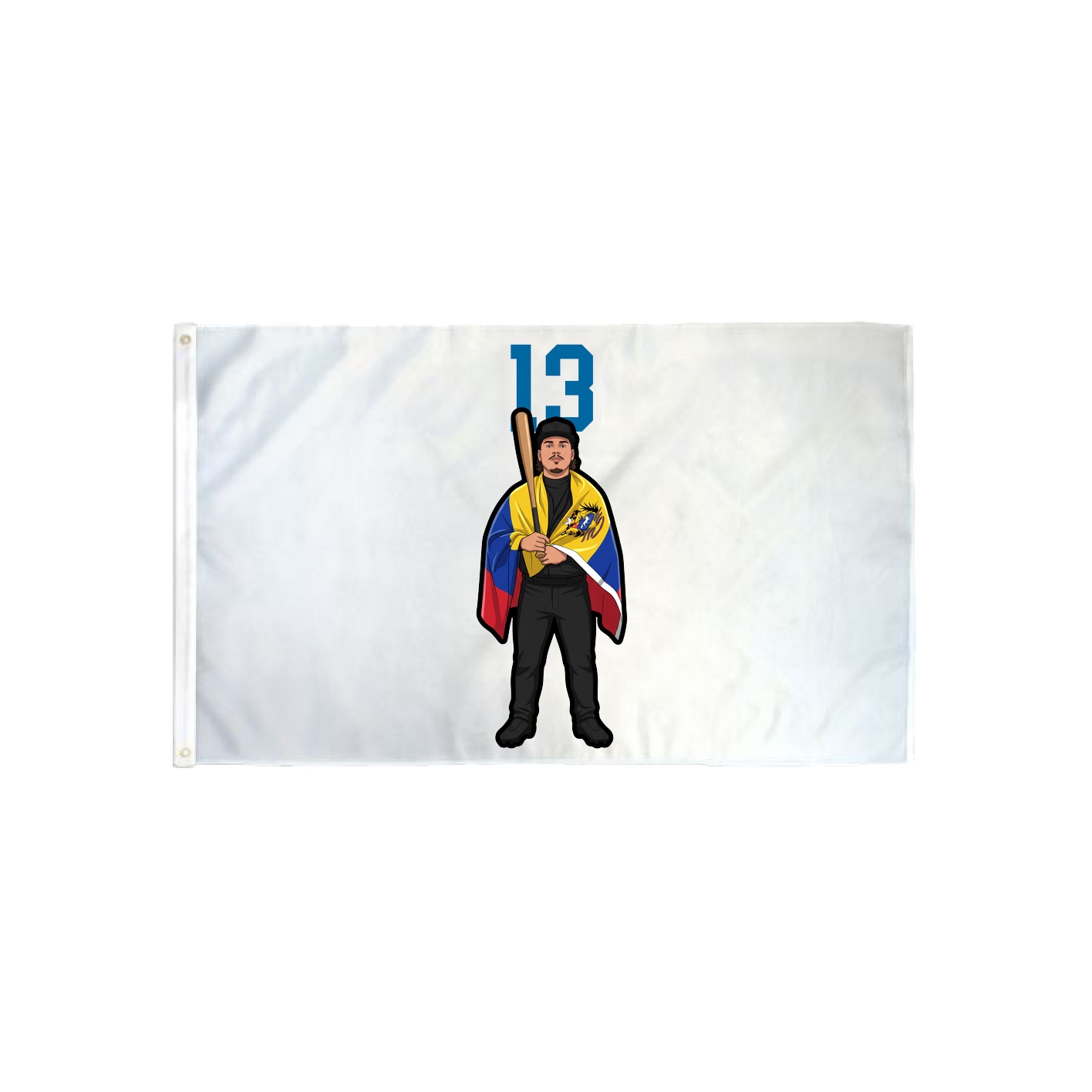 3x5 Flag — Number Top in Classic