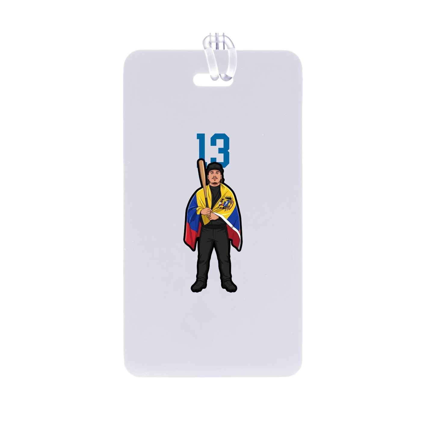 Bag Tag — Number Top in Classic