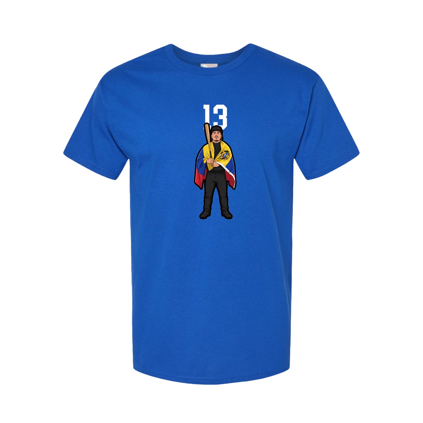 Tee — Number Top in Royal