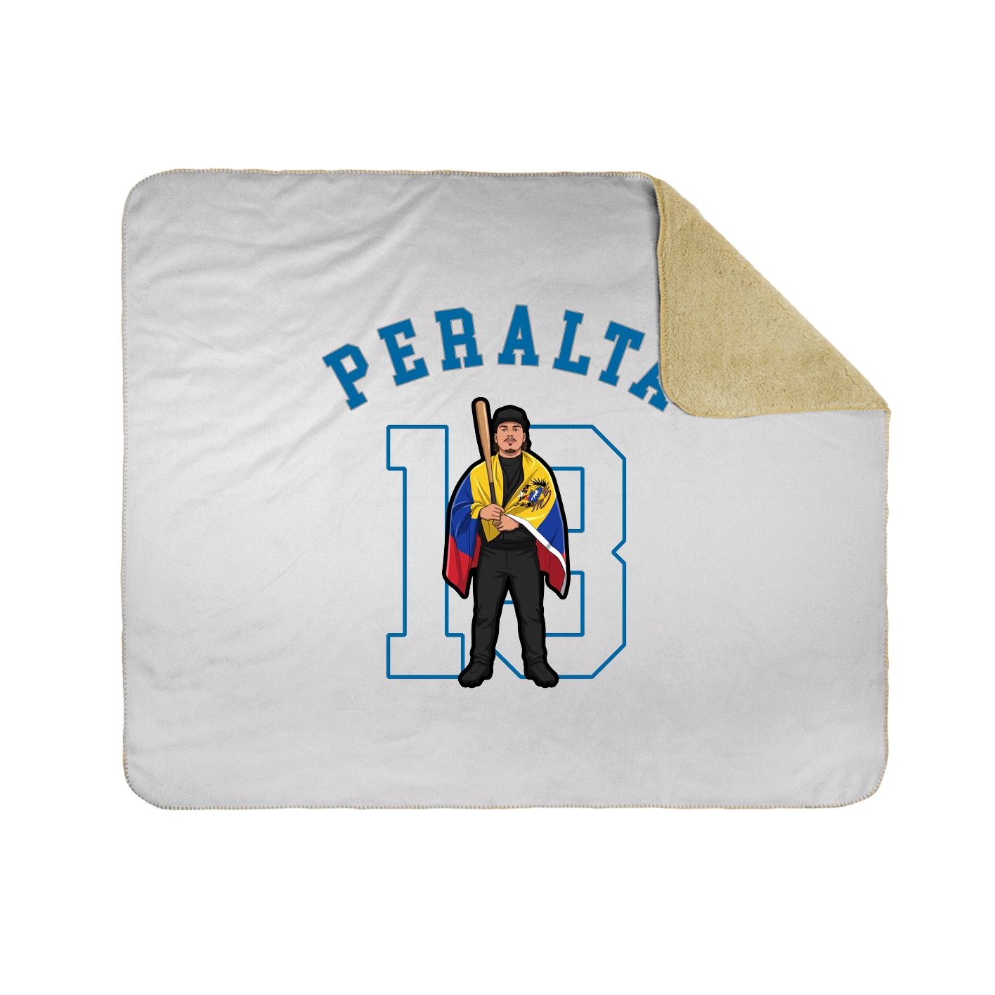 Throw Blanket — Shirsey Arch in White