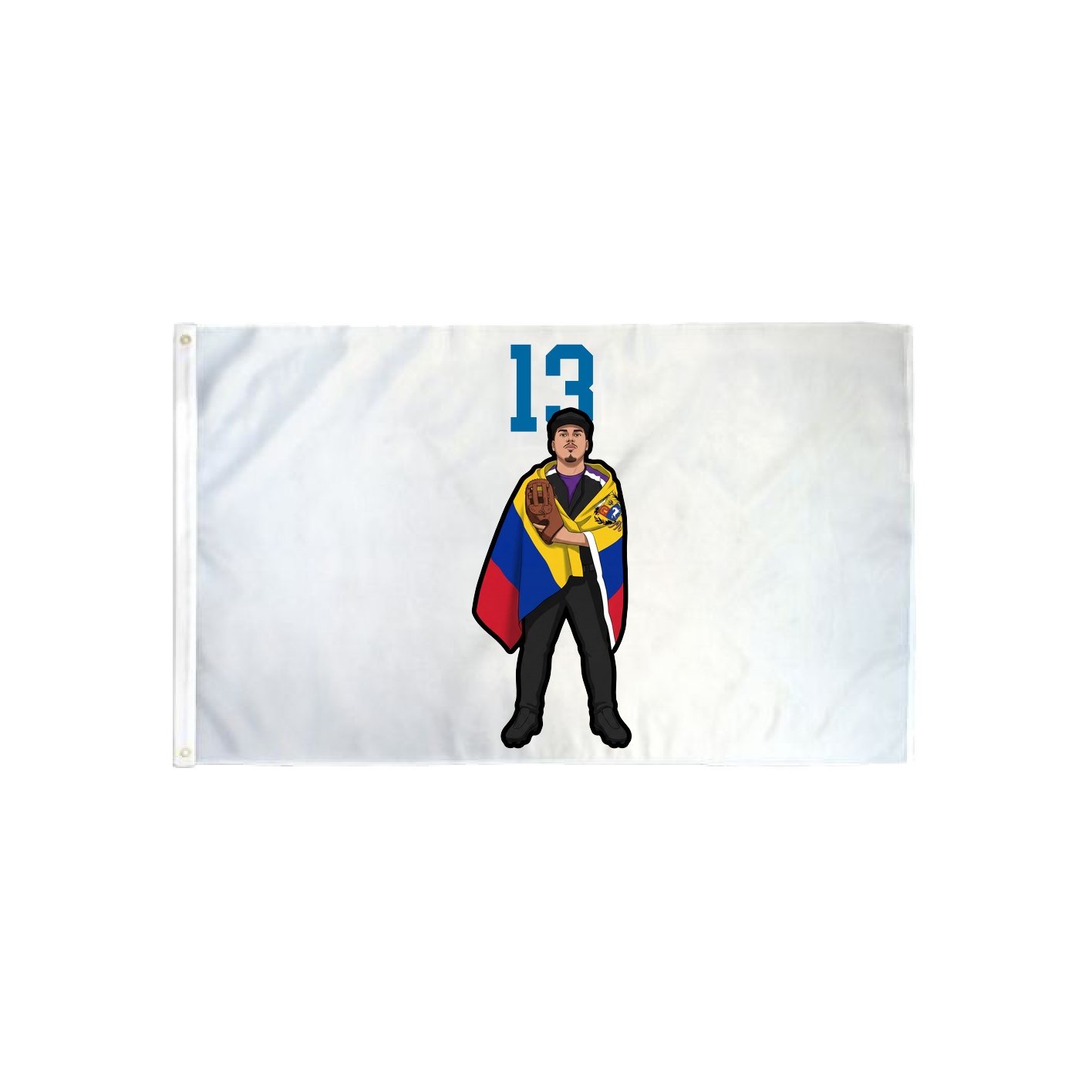 3x5 Flag — Number Top in Classic