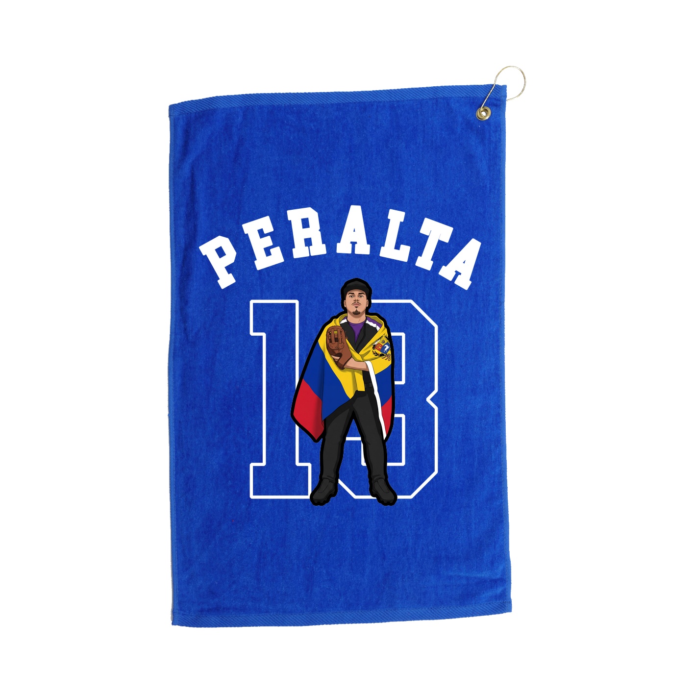 Golf Towel — Shirsey Arch in Royal