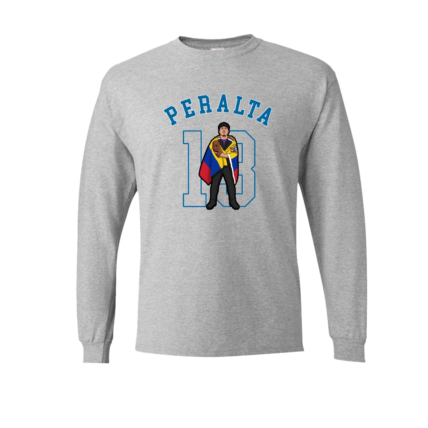 Long Sleeve Tee — Shirsey Arch in Grey