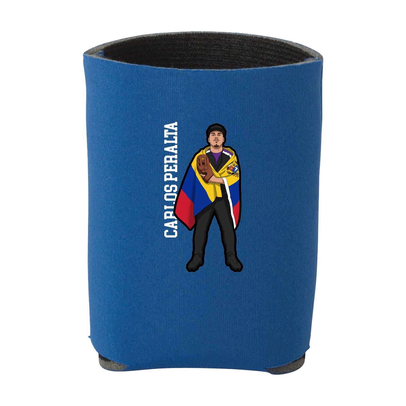 Can Holder — Name Vertical in Royal