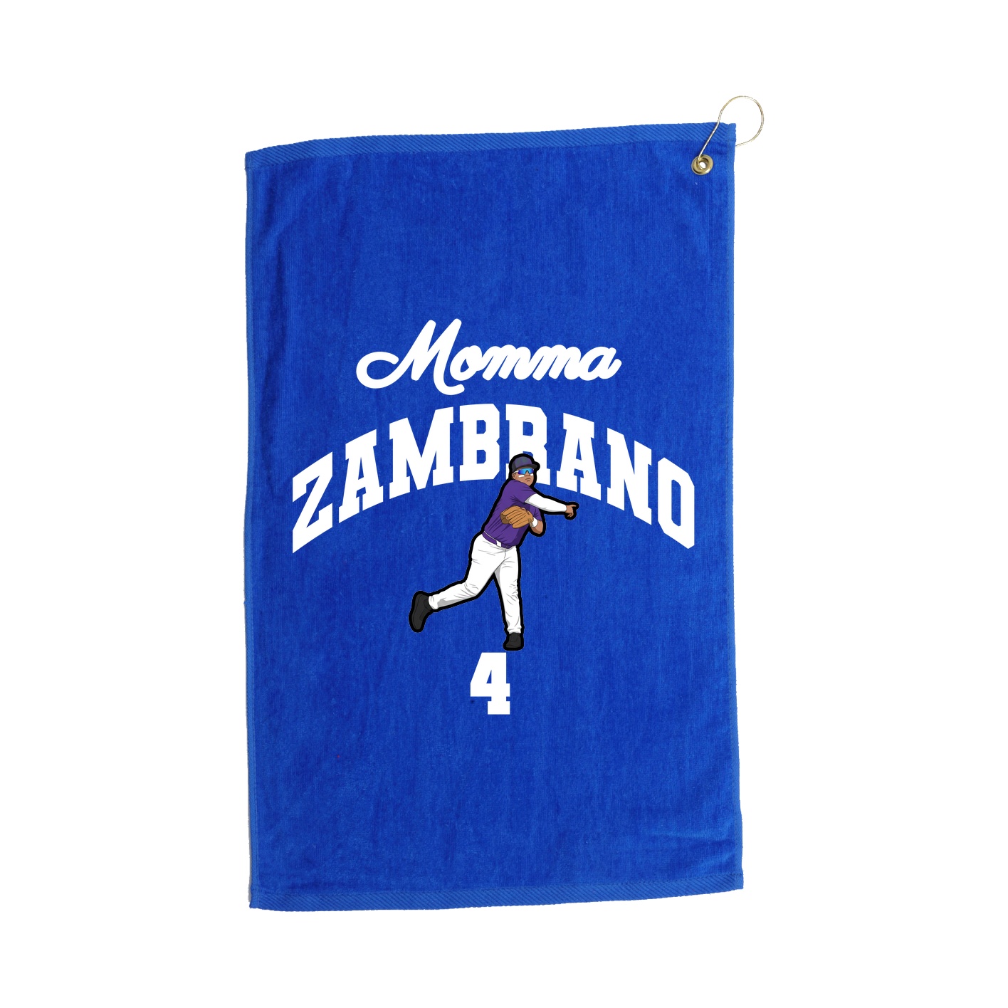 Golf Towel — Mothers Day Arch in Royal