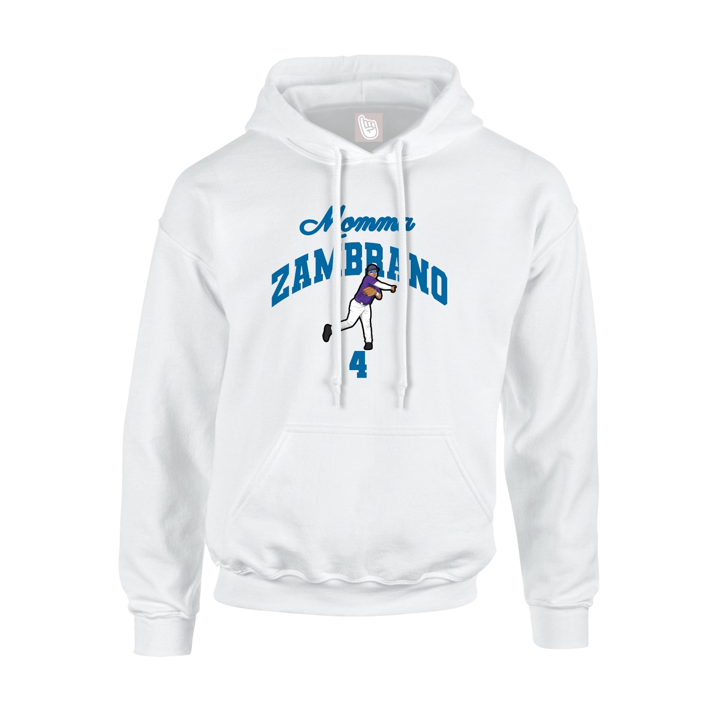 Hoodie — Mothers Day Arch in White