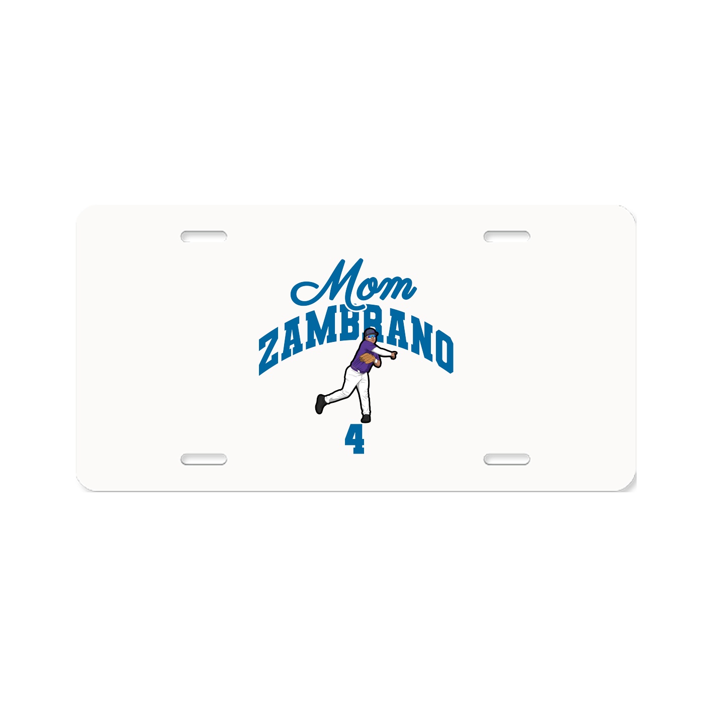 License Plate — Mothers Day Arch in Classic