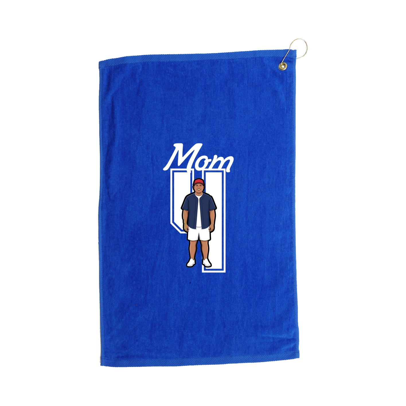 Golf Towel — Mothers Day Shirsey in Royal