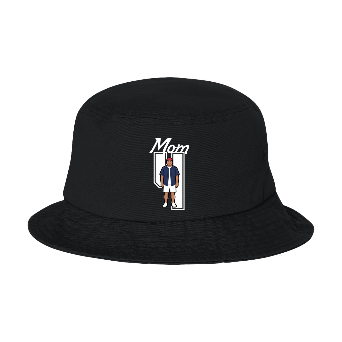Bucket Cap — Mothers Day Shirsey in Black