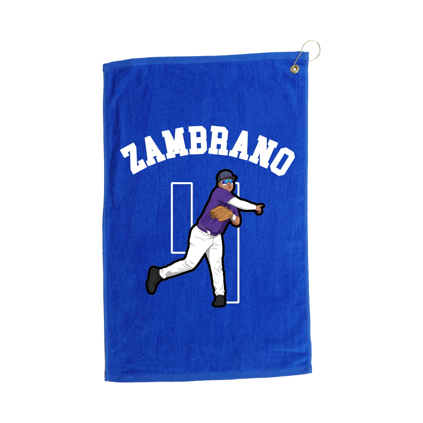 Golf Towel — Shirsey Arch in Royal