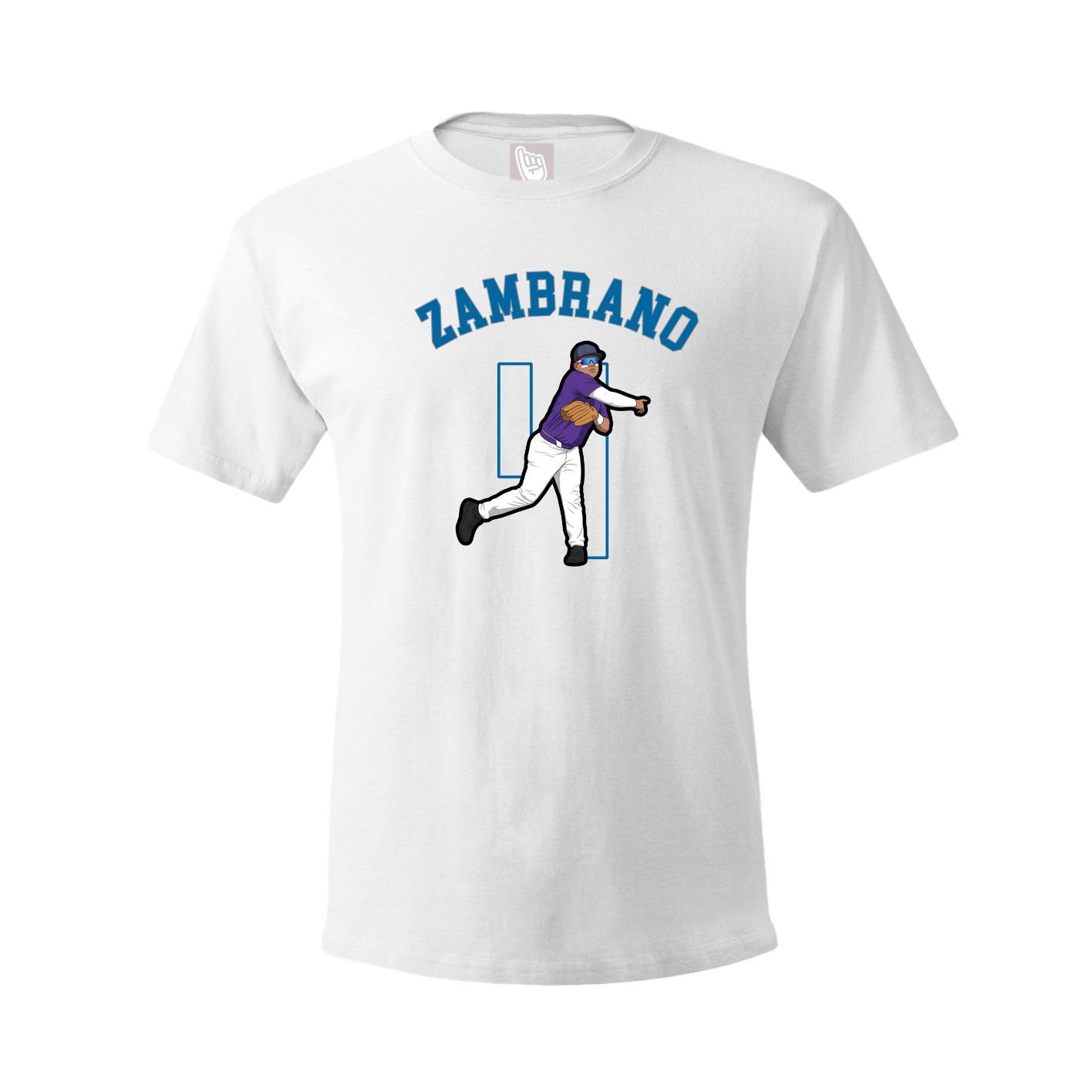 Youth Tee — Shirsey Arch in White