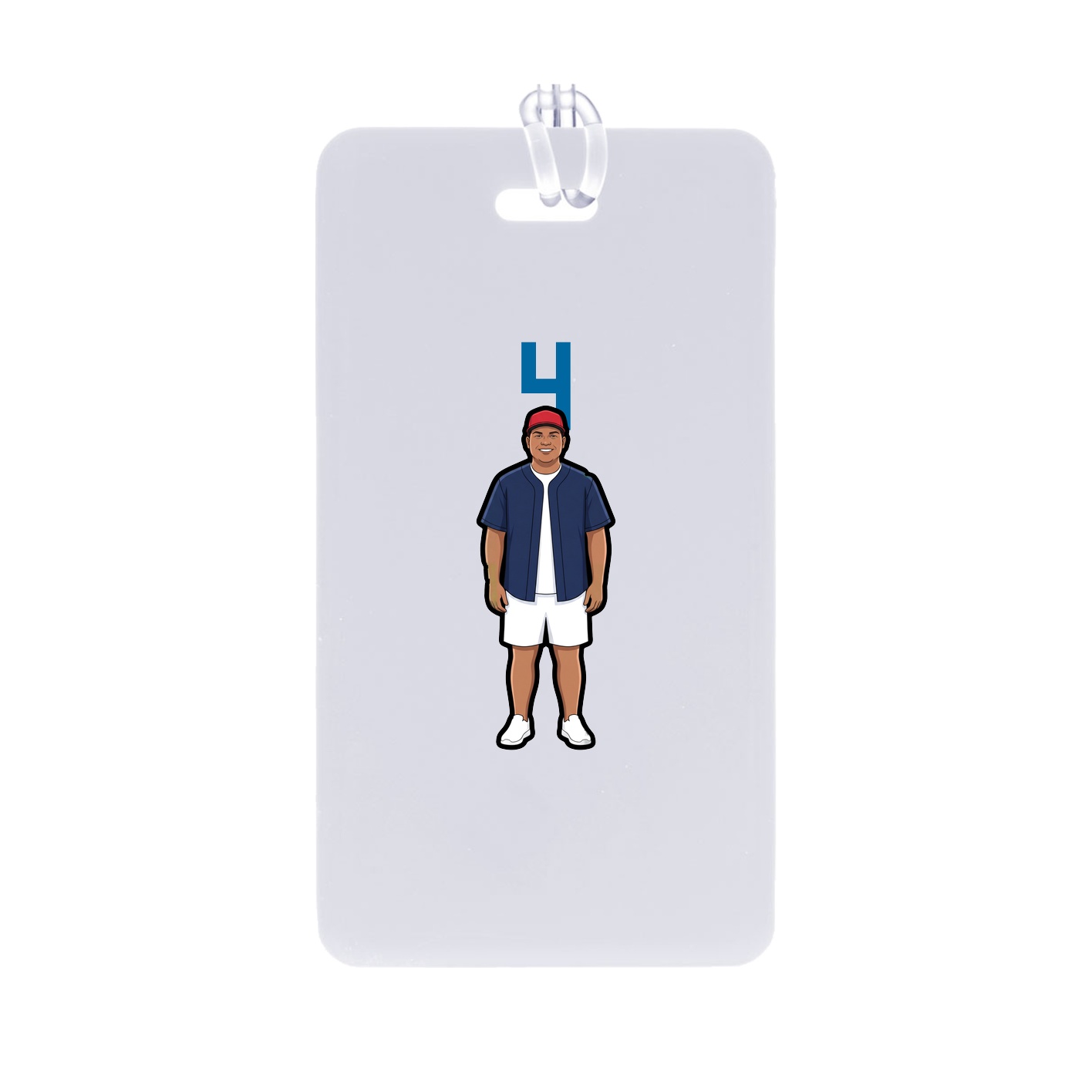 Bag Tag — Number Top in Classic