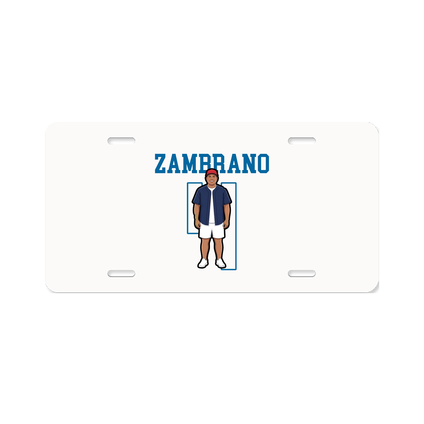 License Plate — Shirsey in Classic