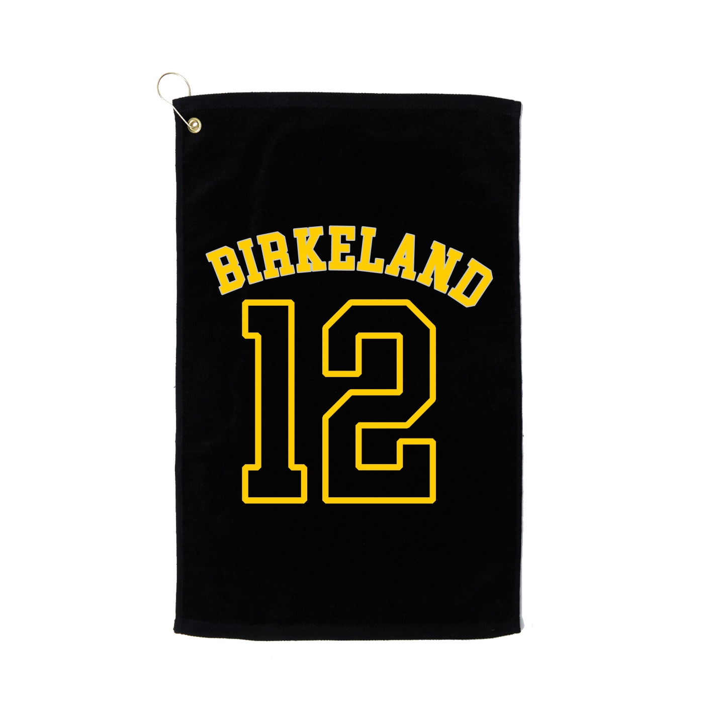 Golf Towel — Shirsey Arch in Black