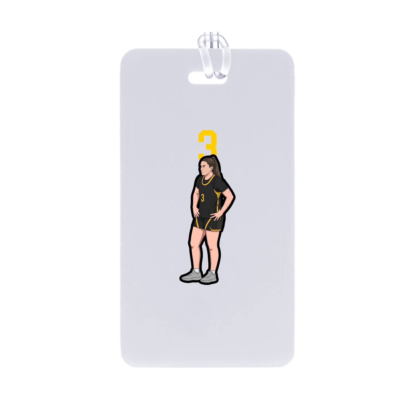 Bag Tag — Number Top in Classic