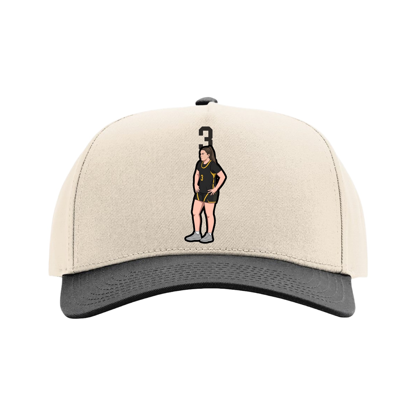 Full Fabric Five-Panel Champ Cap
