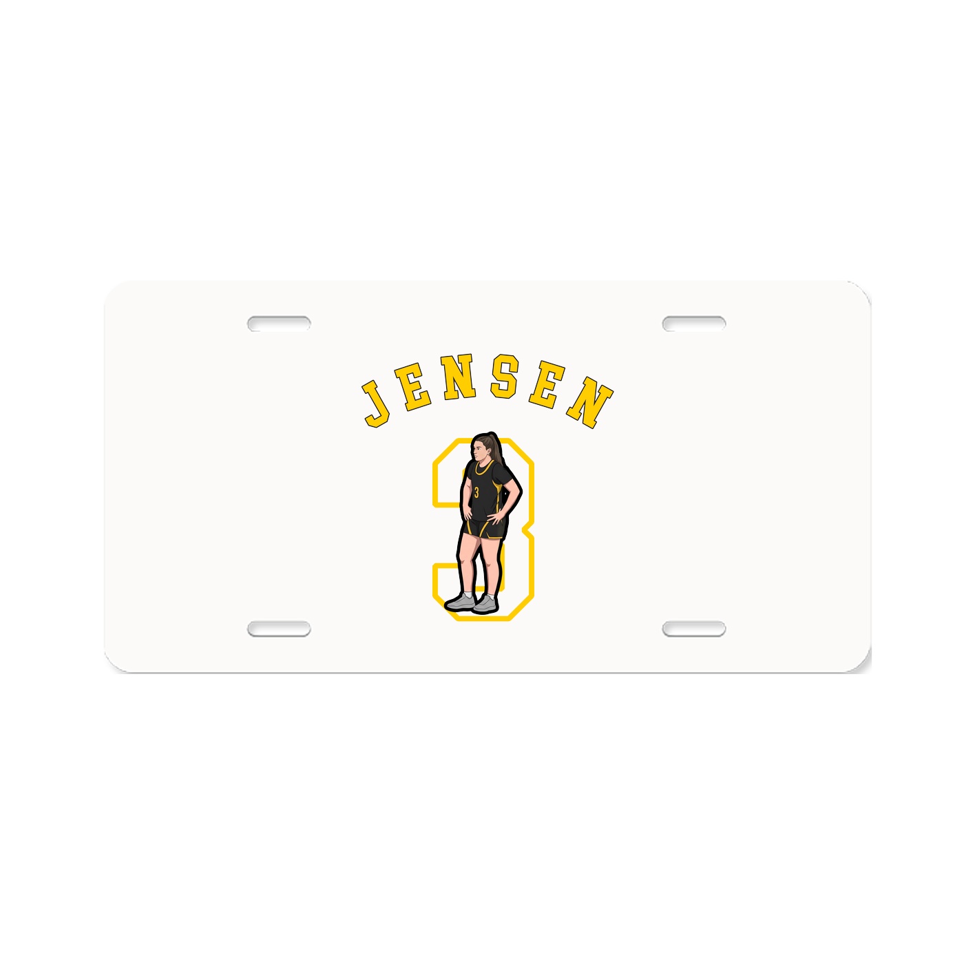 License Plate — Shirsey Arch in Classic