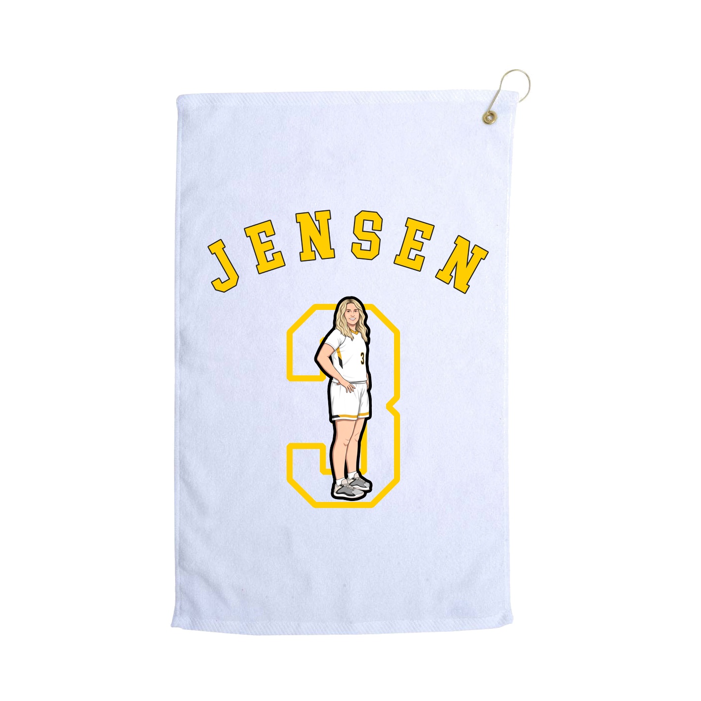 Terry Velour Golf Towel