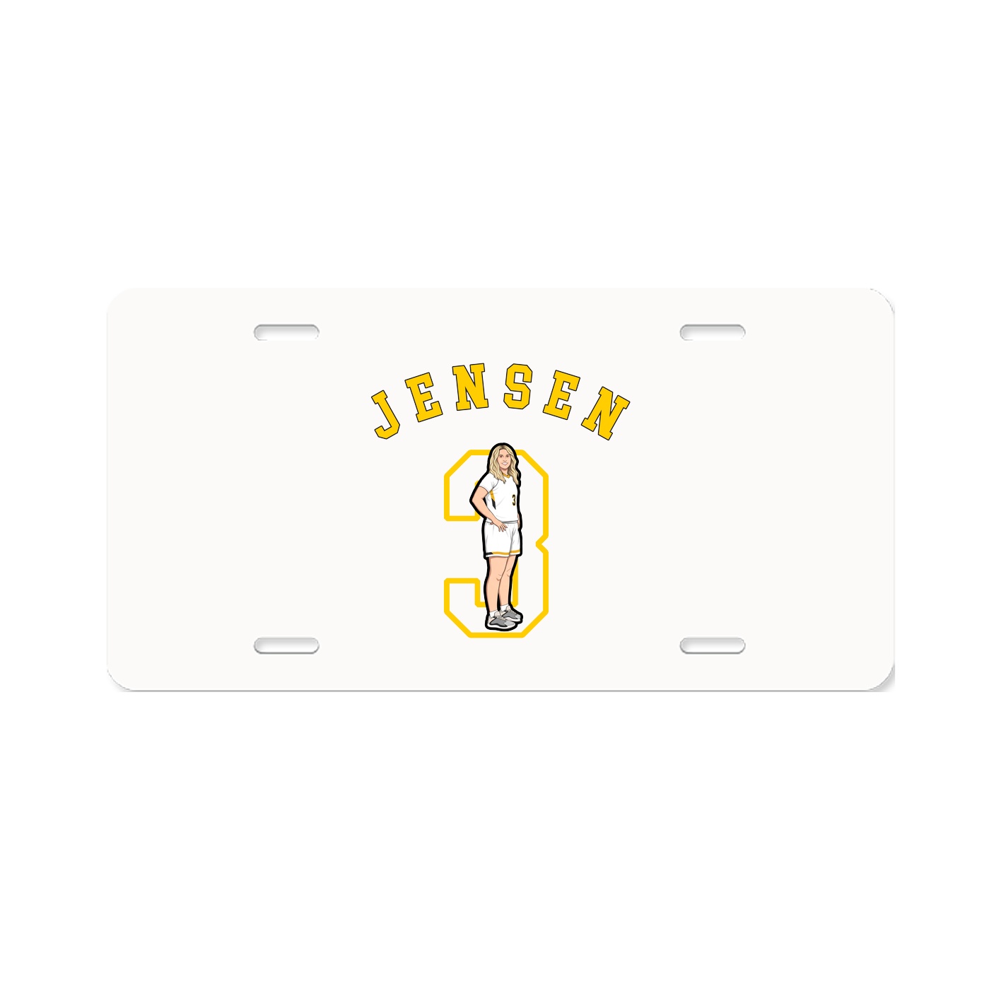 License Plate — Shirsey Arch in Classic
