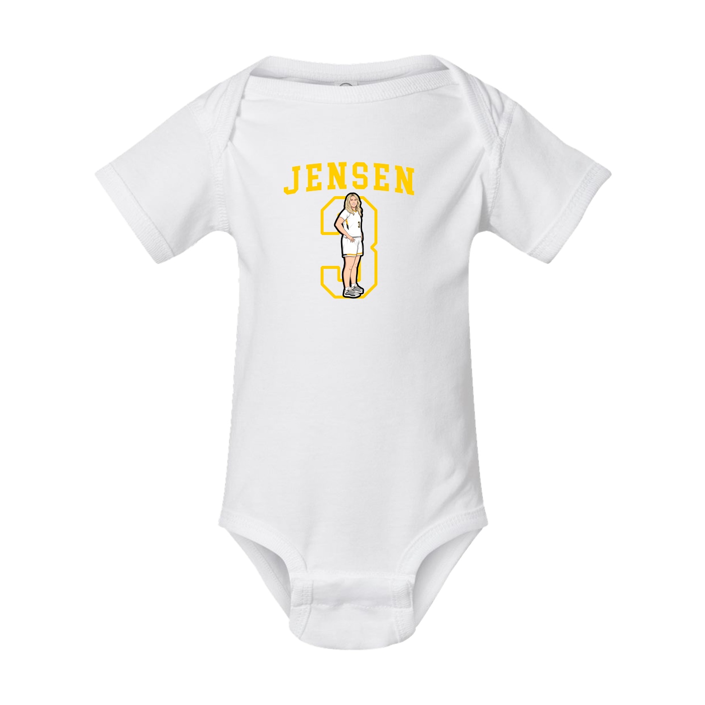 Baby Onesie — Shirsey in White