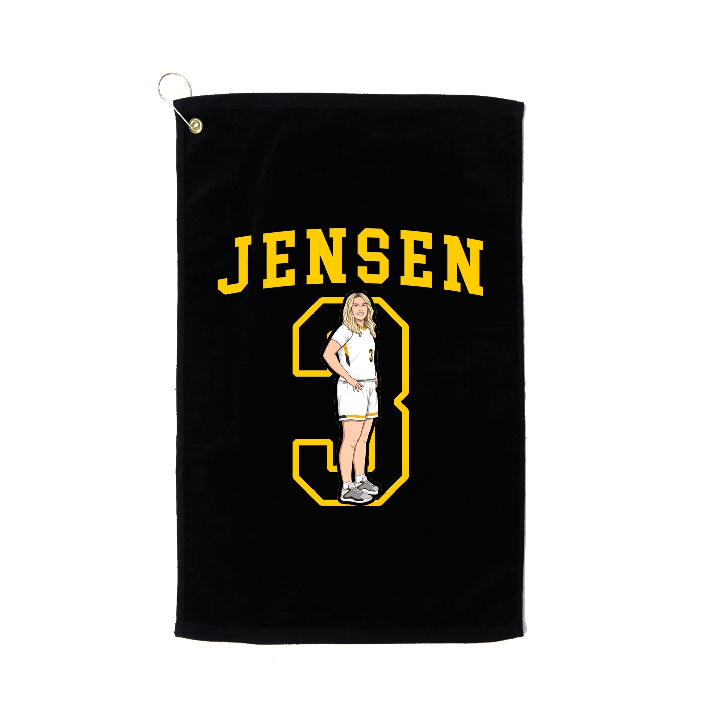 Golf Towel — Shirsey in Black