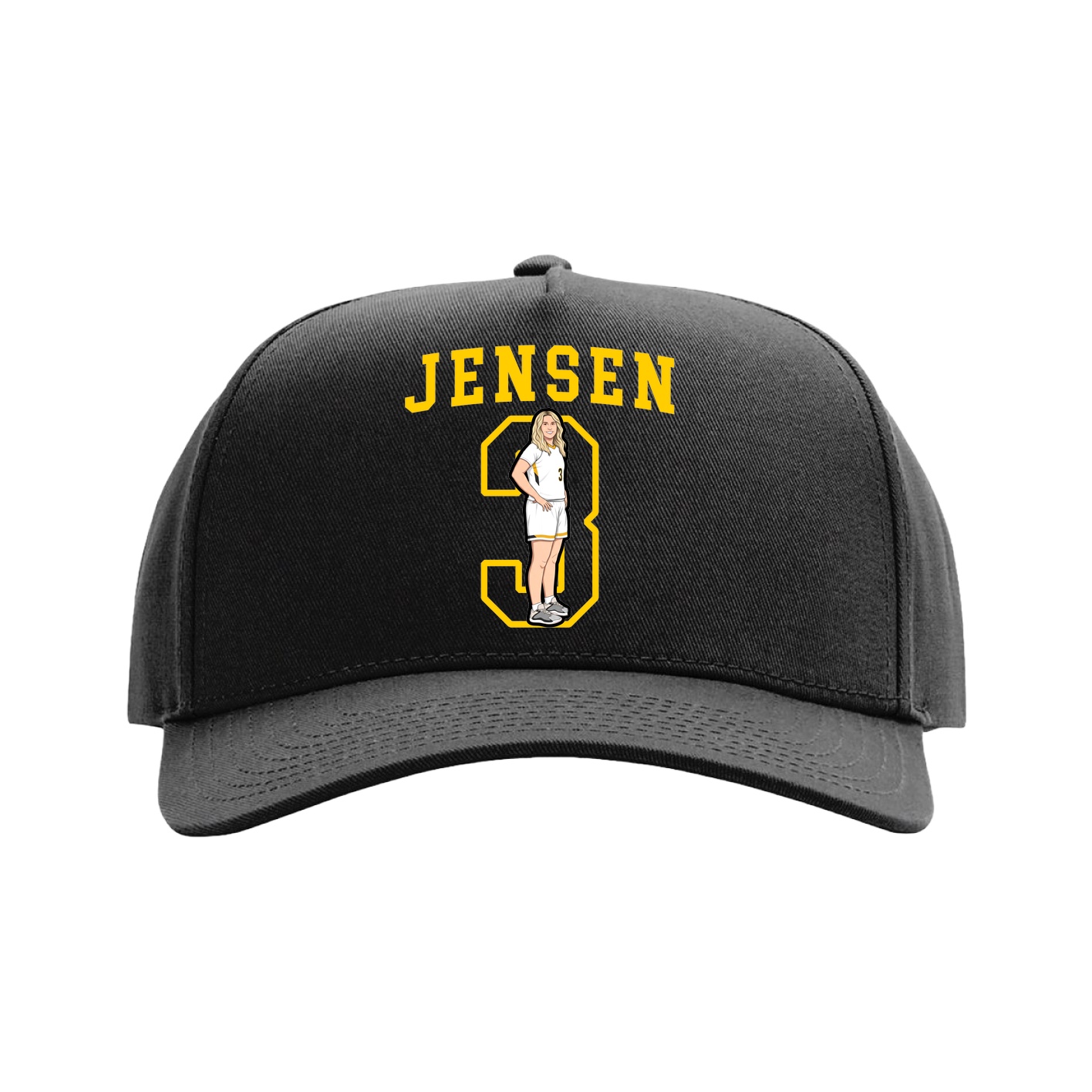 Full Fabric Five-Panel Champ Cap