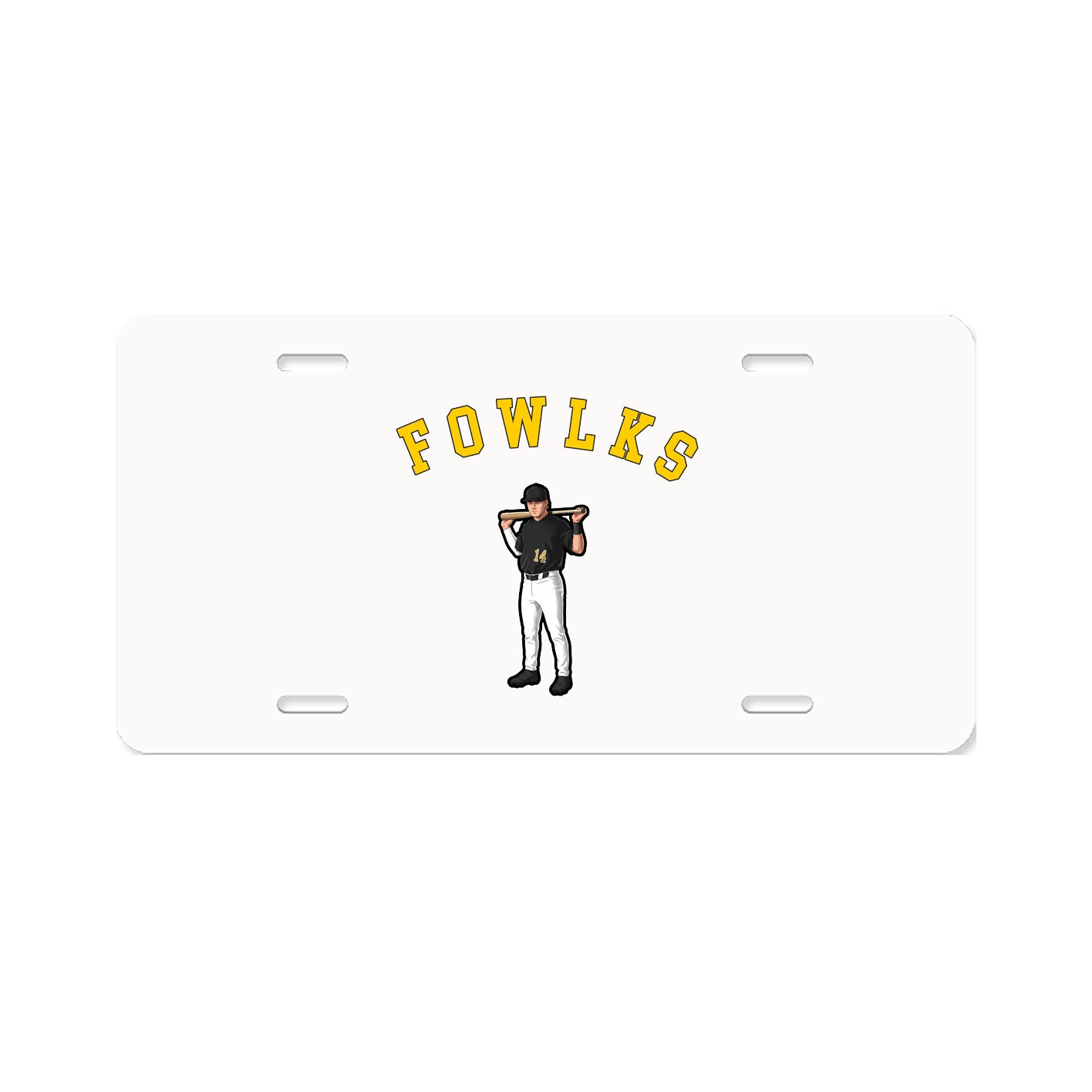 License Plate — Shirsey Arch in Classic