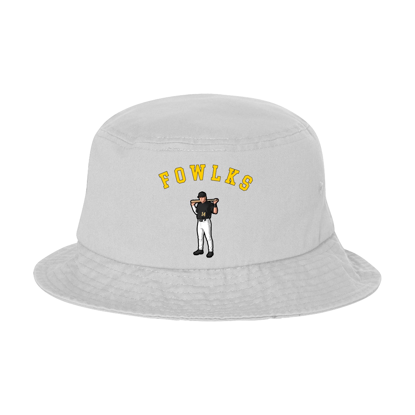 Bucket Cap — Shirsey Arch in White