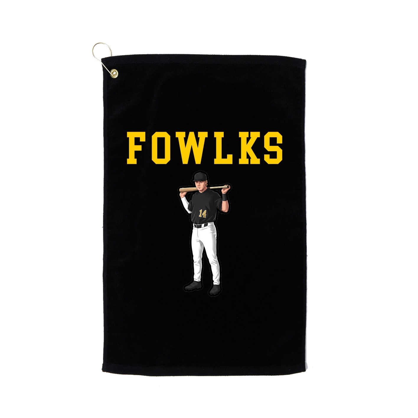 Golf Towel — Shirsey in Black