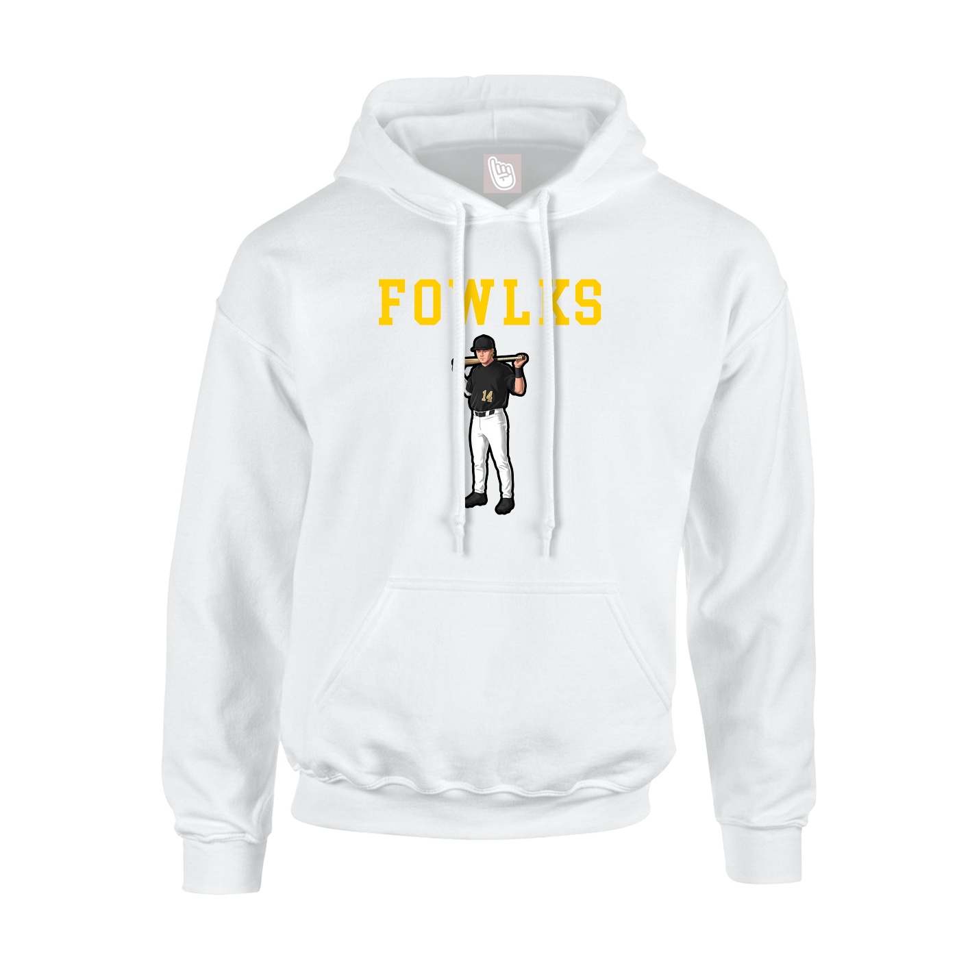 Youth Hoodie — Shirsey in White