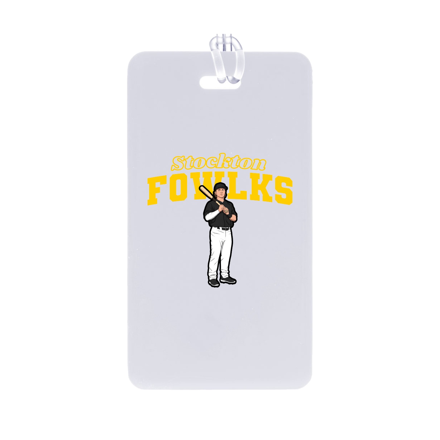 Bag Tag — Name Arch in Classic