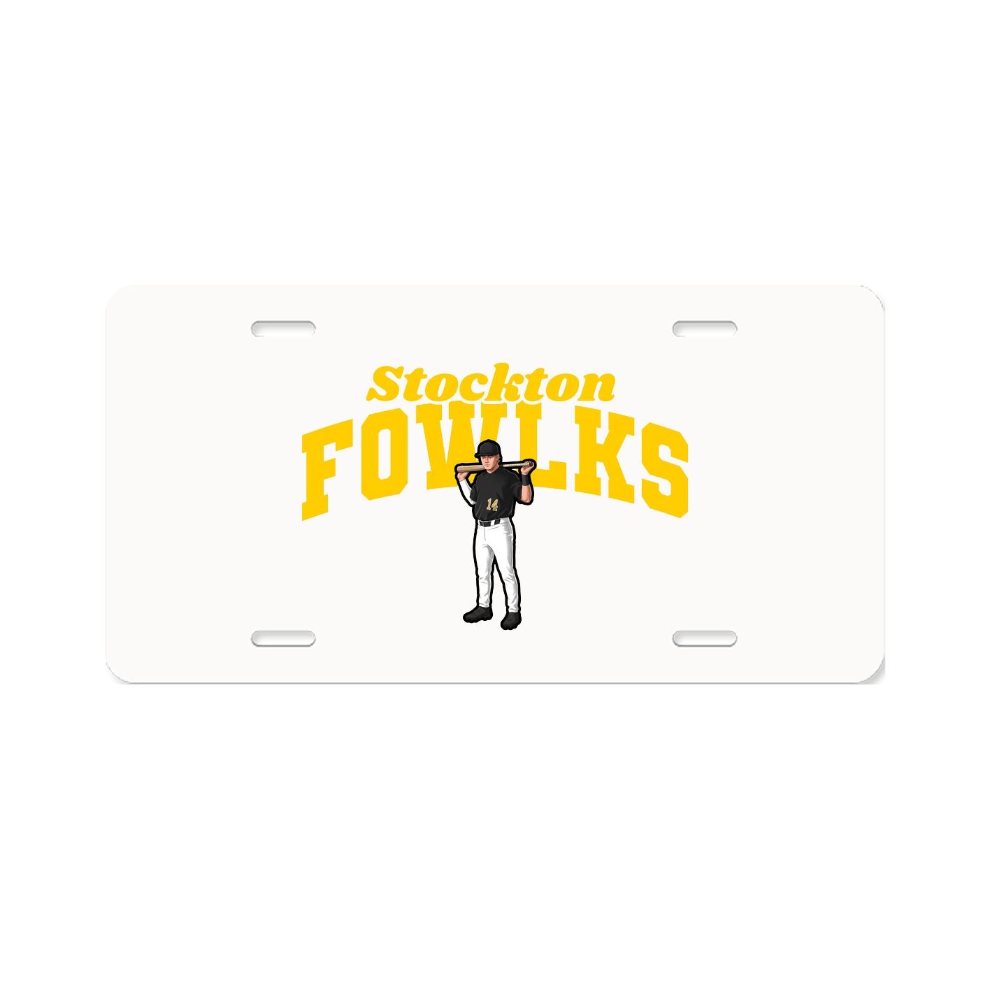 License Plate — Signature Arch in Classic