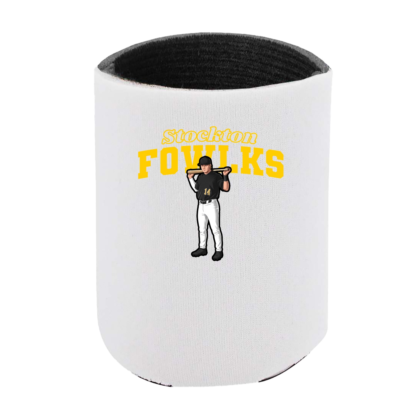 Can Holder — Name Arch in White