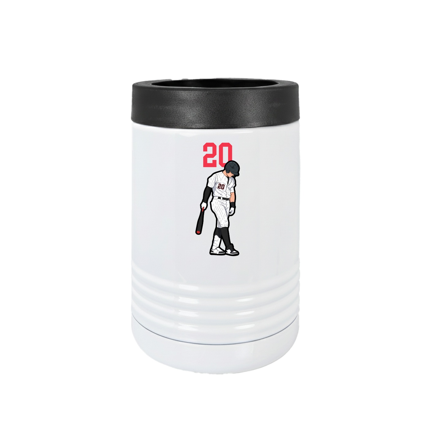 Beverage Holder — Number Top in White