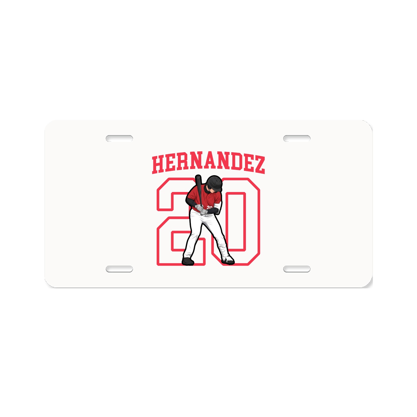 Aluminum License Plate