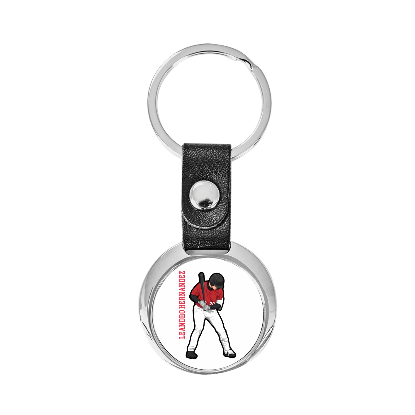 Key Chain — Name Vertical in Classic