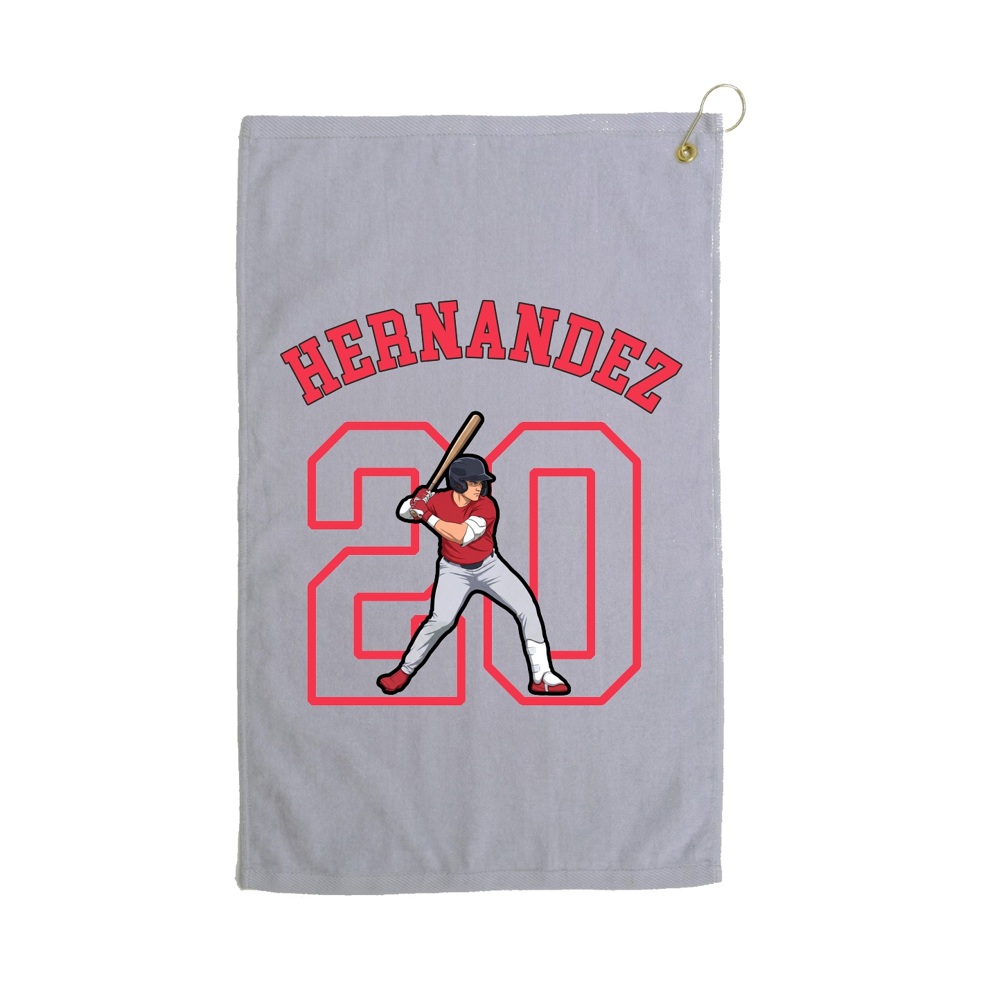 Golf Towel — Shirsey Arch in Grey
